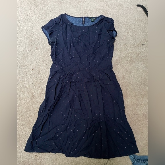 J Crew dress, was given to me and was a little big (5’3 at 100lb) - Picture 1 of 3
